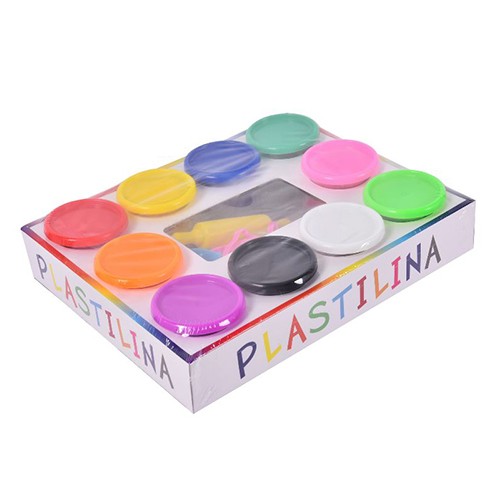 Plastilina barattolo pz - in, 10