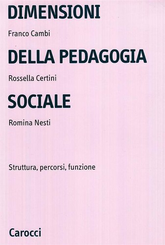 Dimensioni della pedagogia
