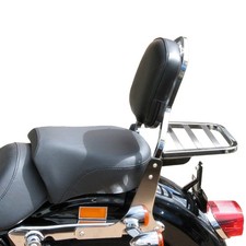 Chrome Backrest with Luggage