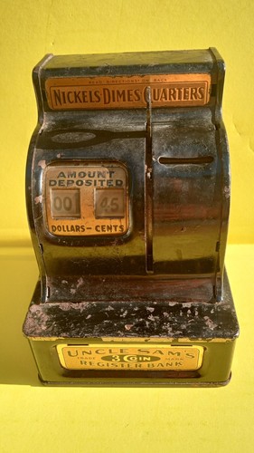 Banca registro monete vintage - banca,