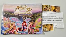 Winx 3D Una Magica Avventura album vuoto + set figurine completo Panini 2011