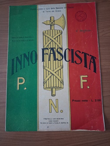 Inno fascista incisori - inno,
