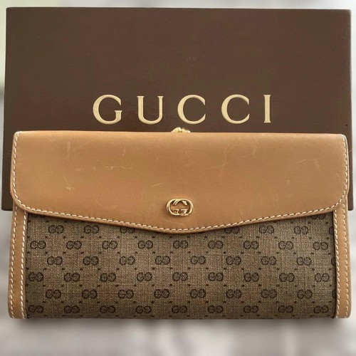 Gucci pattern long wallet - gucci, gg