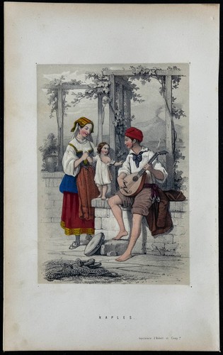 1842 costumi tradizionale - costumi,