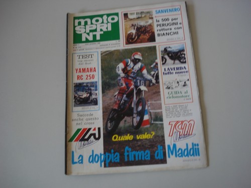 Motosprint 1980 prova test - motosprint,