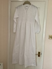Camicia da notte lunga vintage Laura Ashley 100% cotone taglia small
