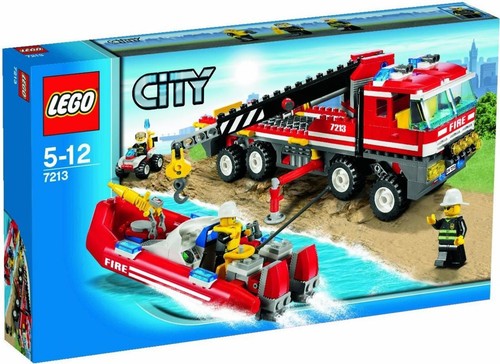 Offroad fire truck fireboat - offroad,