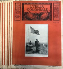 L'Italia Coloniale -Anno I. 