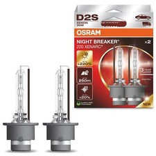 2x OSRAM D2S NIGHT BREAKER NEXT GEN +220% versione Xenon 2025 4500K