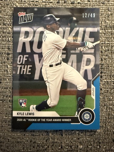 2020 topps now kyle lewis - kyle,