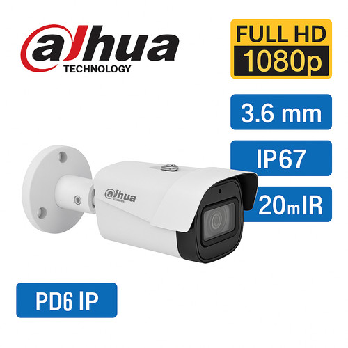Telecamera dahua 2mp bullet - 2mp,