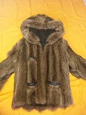 pelliccia di marmotta da uomo