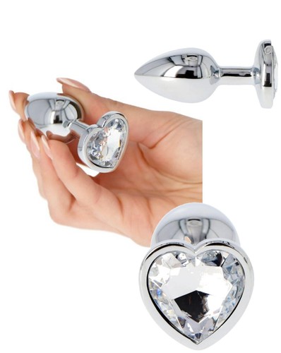 Plug dildo anale acciaio - plug,