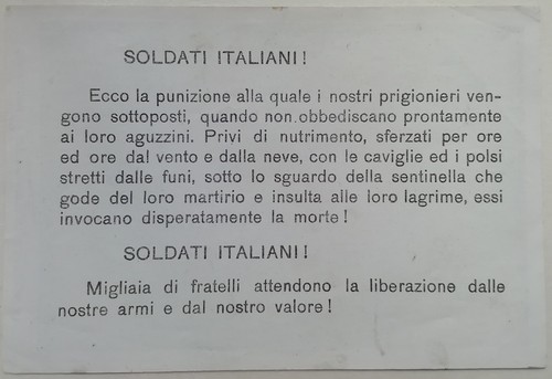 Volantino prima guerra - prima,