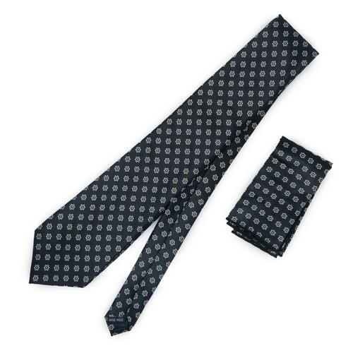 Set cravatta pochette seta - cravatta,