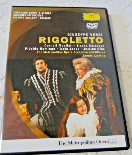 Dvd opera verdi - rigoletto, c
