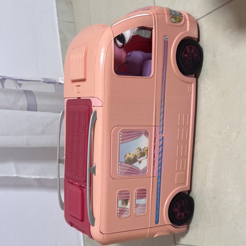 Barbie camper dreamhouse rosa - camper,