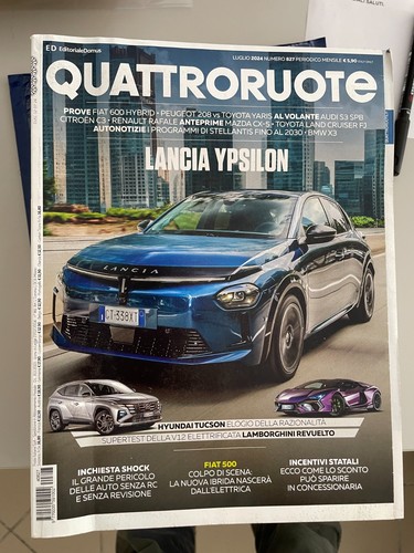 Rivista quattroruote luglio - rivista,