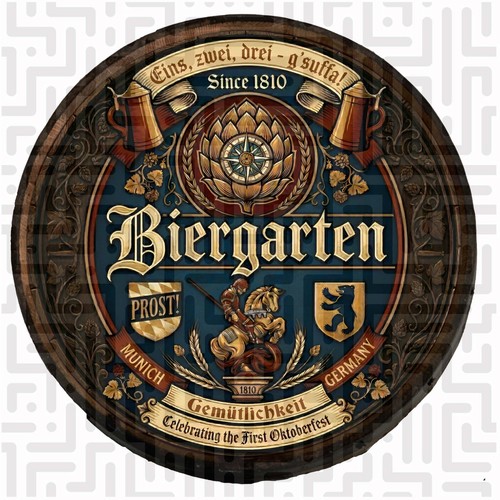 Biergarten monaco oktoberfest - biergarten,