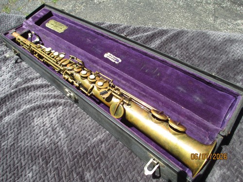 Sassofono soprano vintage nudo - sassofono,