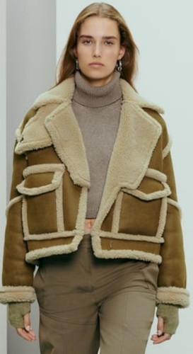 Giacca shearling finto zara - giacca,