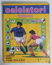 84688 Album Figurine Panini COMPLETO - CALCIATORI 1988 1989