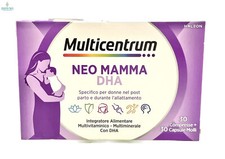 MULTICENTRUM NEO MAMMA DHA 30+30 Per post parto e durante l'allattamento