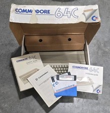 Vintage commodore 64c original - vintage,