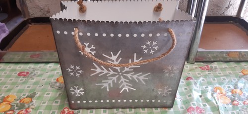 Borsa metallo natale - metallo, di