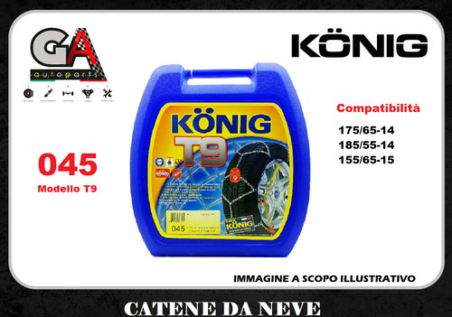 Catene neve konig - da, 045