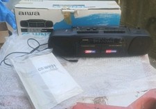  AIWA MOD. CS-WN31  BOOMBOX ANNI'90 RADIO REGISTRATORE 2 CASSETTE PERFETTO