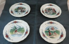 4 PIATTI CERAMICA OBERNAI