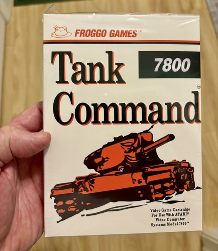 Tank command atari 7800 - command,