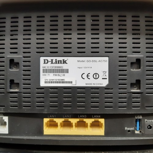 Modem router link - modem, d-link