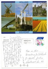 125483 - Souvenir Olanda - Cartolina, viaggiata 27.4.2008