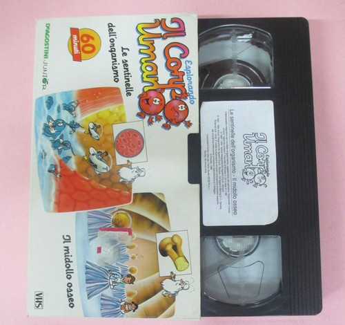 Film vhs esplorando corpo - film,