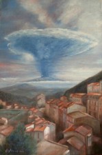 Quadro dipinto a mano olio su