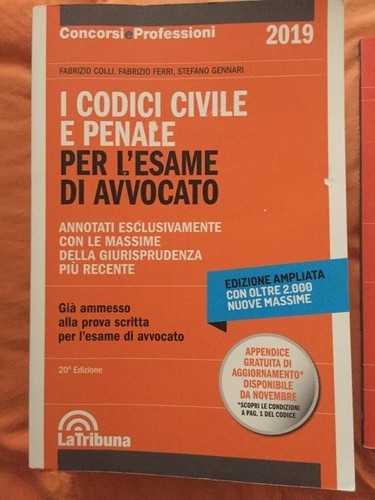 Codici civile penale - codici, e