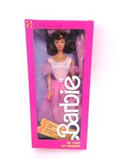Barbie MY FIRST BALLERINA HISPANIC ????? Mi Primera 1986 NRFB nuova MATTEL