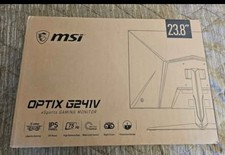 MSI Optix G241V E2 23,8 pollici monitor PC Full HD -Usato Poco Pari NUOVO Nero