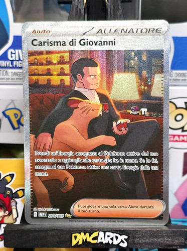 Pokemon carisma giovanni - carisma, di