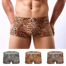 Uomo Fsshion Boxer Leopardato