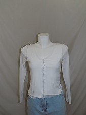 TRUSSARDI JEANS  MAGLIA T- SHIRT MAGLIETTA  DONNA  TG.M CASUAL VA253