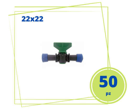 Valvola per manichetta 22x22 - per,