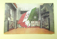 VECCHIA CARTOLINA FOTO VINTAGE MOSTRA DELLA RIVOLUZIONE FASCISTA ROMA TIMBRO
