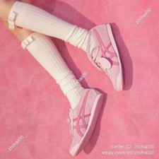 2025 Patou X Onitsuka Tiger Sneakers Casual Donna Messico 66 Scarpe Rosa Brillante