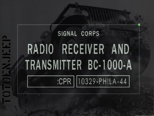 Plate plaque radio ww2 - plate,