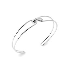 Bracciale rigido argento - bracciale, in