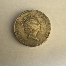 RARE 1985 ENGLISH ONE POUND