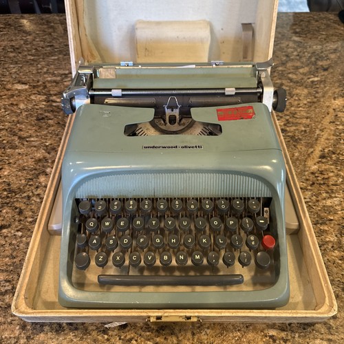 Vintage olivetti underwood - vintage, olivetti-underwood
